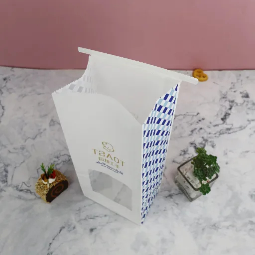 Reusable School Lunch Bag with Food Grade Material and Transparent Display Window