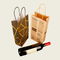 Gift Paper Bag for Wine Packaging with Premium Kraft Construction