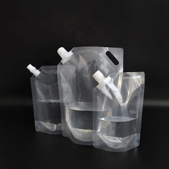 Customizable Spout Pouches for on-The-Go Snacks - 50 Count