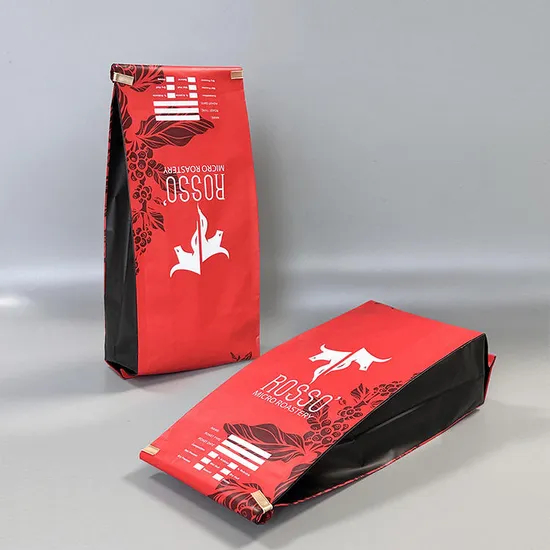 Coffee Drip Pouch with Valve and Customizable Design