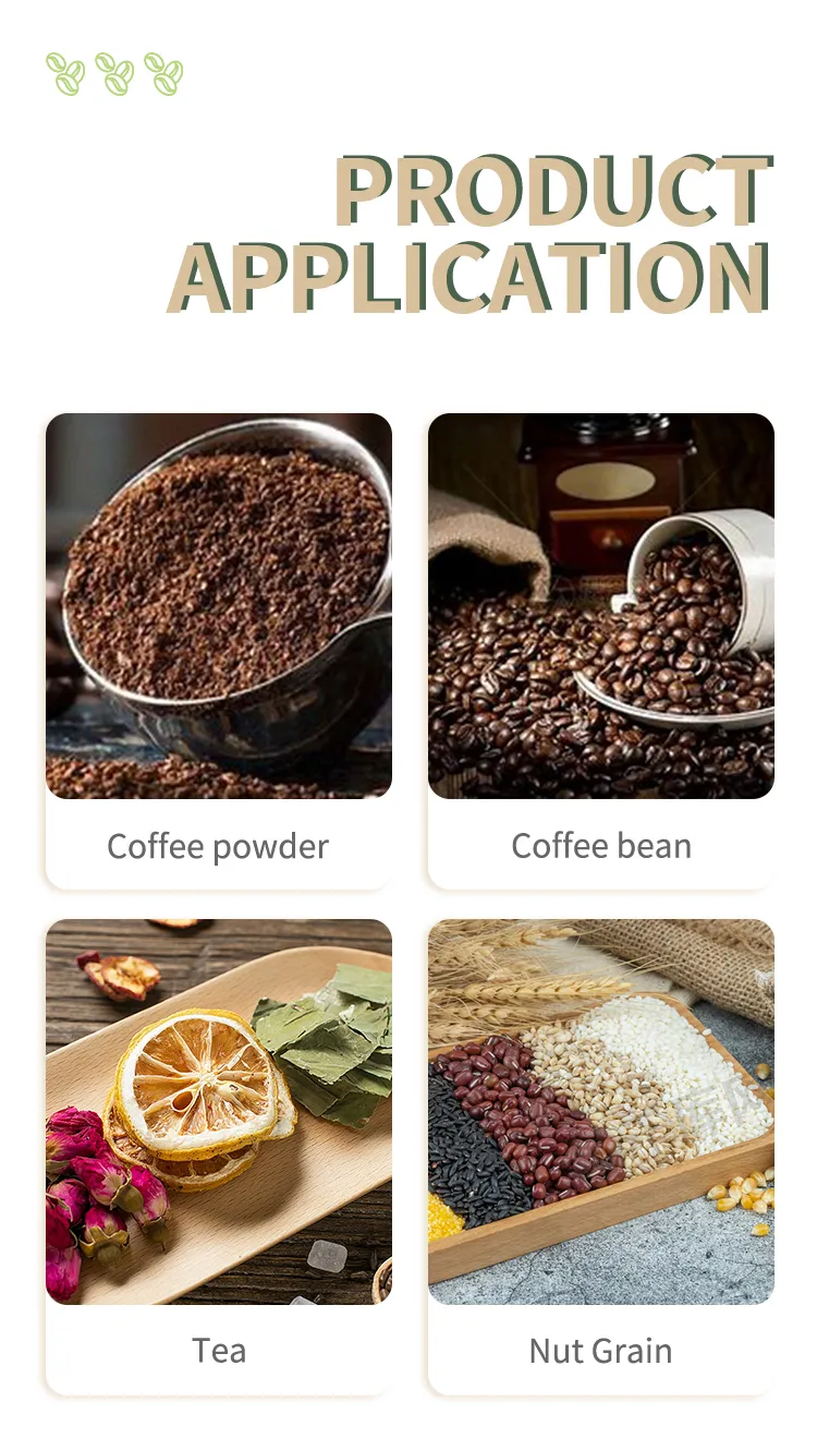 Durable Wear-Resistant Coffee Bag with Customizable Size and Color Options