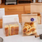 Bakery Bread Bag with Pointed Bottom and Biodegradable Construction for Eco