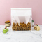Moisture Proof Bread Bag for Bakeries with Customizable Design and Sticker Seal