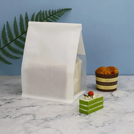 Fresh Loaves Bakery Food Bag with Transparent Window and Moisture Proof Layer