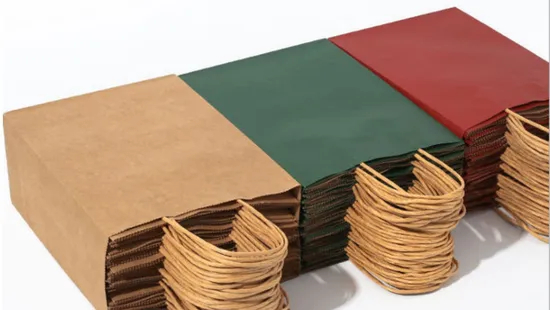 Eco Friendly Shopping Bag with Recycled Kraft Paper