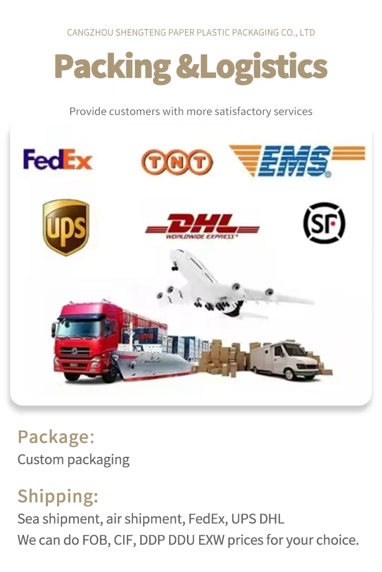 Transparent Window Food Bag for Pastries with Biodegradable Material and Sticker Seal