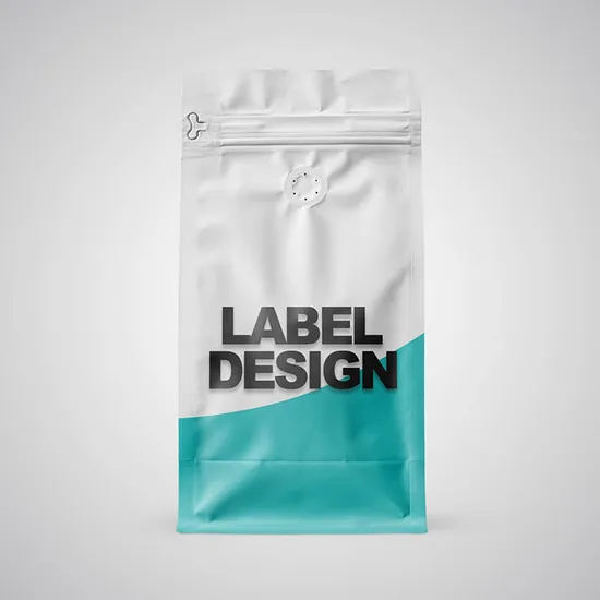 Freshness Coffee Bag with Multi Layer Composite and Valve
