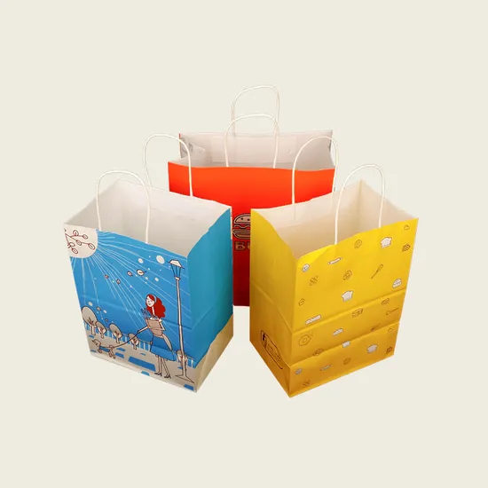 Gift Paper Handbag for Birthdays with Premium Kraft