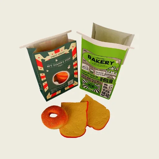 Upscale Sandwich Bag with Octagonal Seal and Iron Wire for Premium Reusability