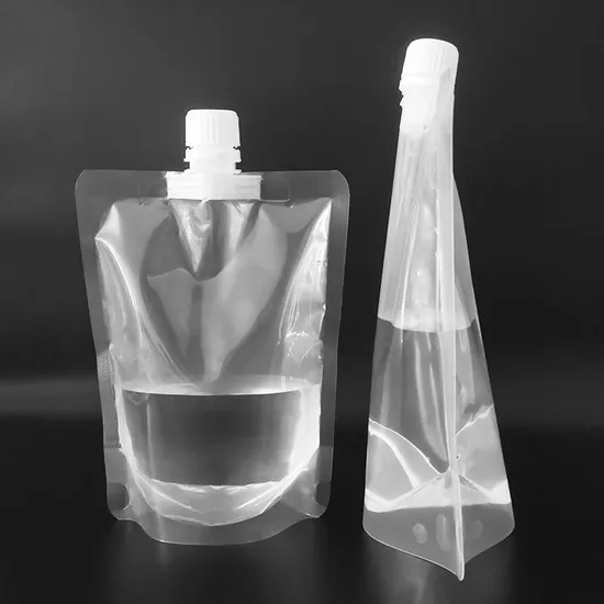 Eco-Friendly Spout Pouches for Smoothies and Juices - 100 Pack