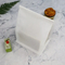 Retail Custom Paper Bread Bag with Octagonal Seal and Sticker Closure Design
