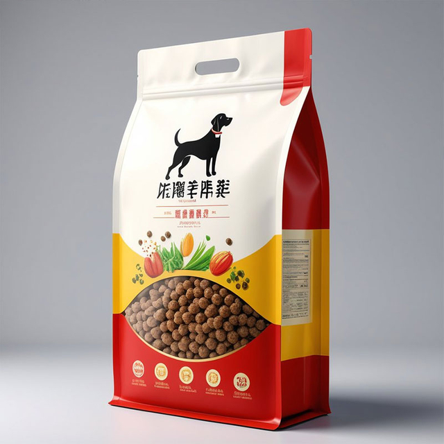 Customizable Pet Food Packaging Bag with Unique Design Options