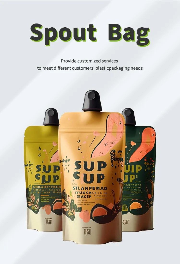 Stylish Spout Pouches for Party Favors - Custom Designs Available