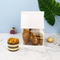 Custom Bread Packaging Bag with Pointed Bottom and Sticker Closure for Freshness