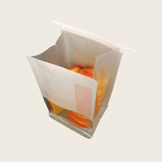 Customizable Food Packaging Bag for Sandwiches with Pointed Bottom