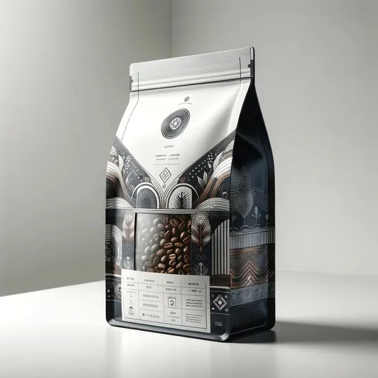 Durable Wear-Resistant Coffee Bag with Customizable Size and Color Options