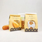 Reusable Bakery Packaging Bag with Iron Wire Strip and Octagonal Sealing Design