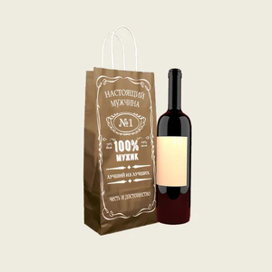 Eco Friendly Paper Bag for Shopping with Recycled Kraft Material