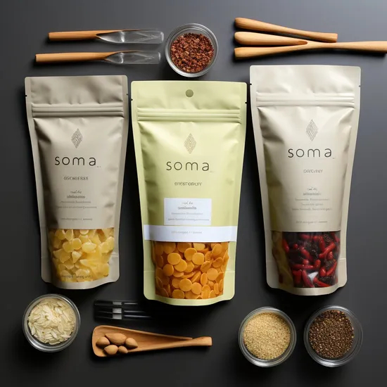 Clear Stand-up Pouches with Window for Easy Product Visibility