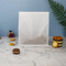 Reusable Food Bag for Bakeries with Sticker Closure and Transparent Display Feature