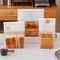 Customizable Paper Bread Bag with Tear Resistance for Freshness