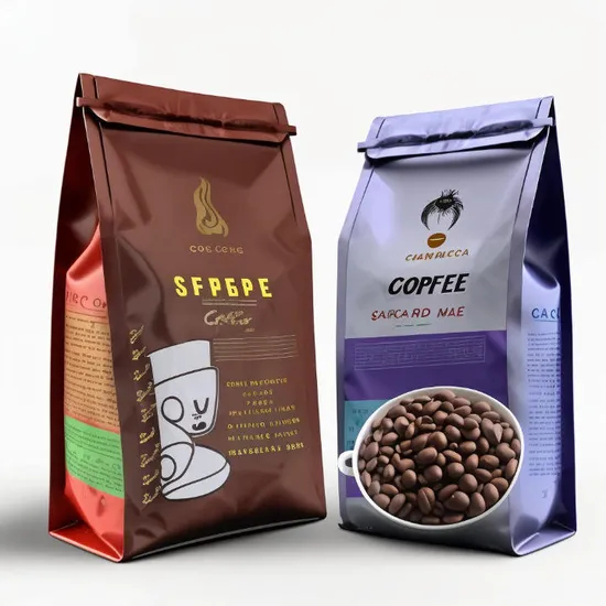 Durable Wear-Resistant Coffee Bag with Customizable Size and Color Options