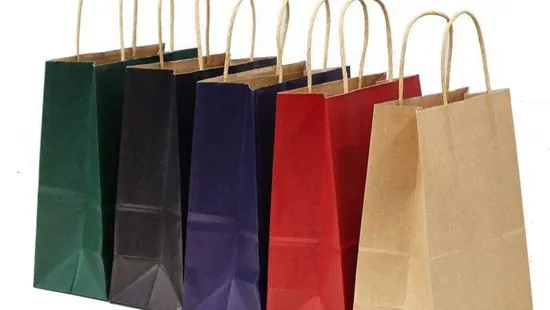 Retail Handbag for Merchandise with Premium Kraft