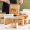 Upscale School Lunch Bread Bag with Iron Wire and Food Grade Construction