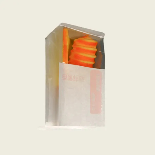 Custom Bread Bag for Sandwiches with Paper Composite and Transparent Product View
