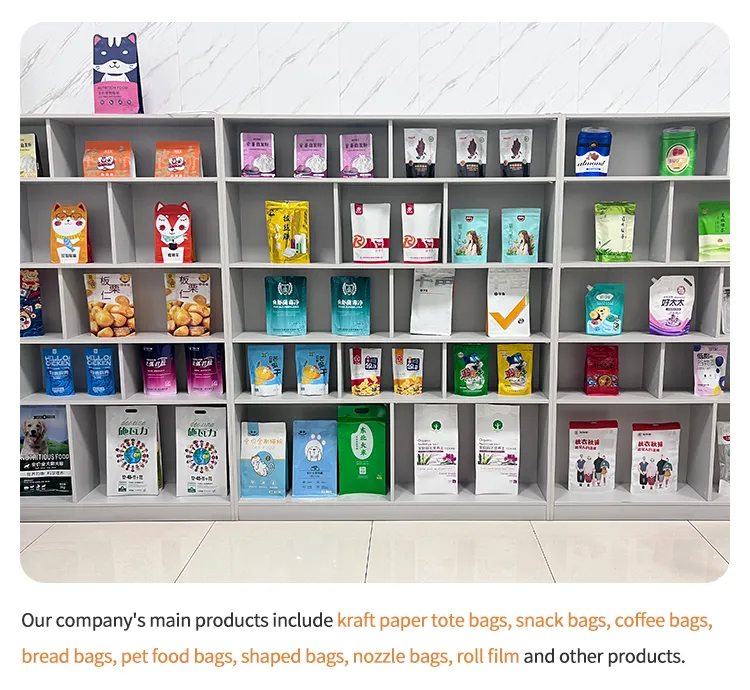 Stand-up Pouches with Tear Notch for Convenient Opening Experience